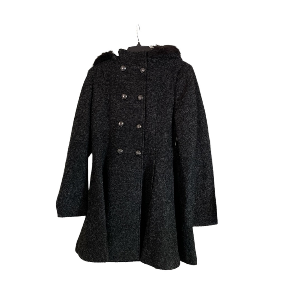 NWT Liz Claiborne military style boucle coat